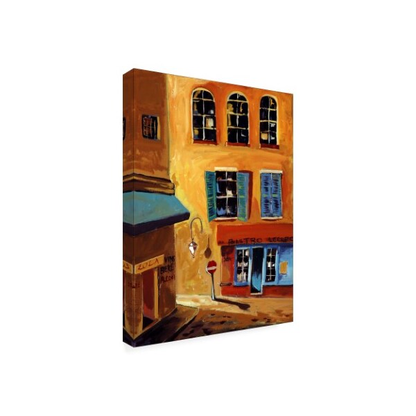 Patricia A. Reed 'Bistro Le Clec' Canvas Art,35x47